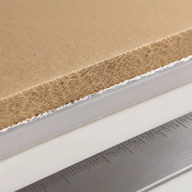 Eco-Friendly Kraft Paper Composite Stand-up Pouch with Natural Unbleached Fiber Exterior and Hidden Aluminum Barrier