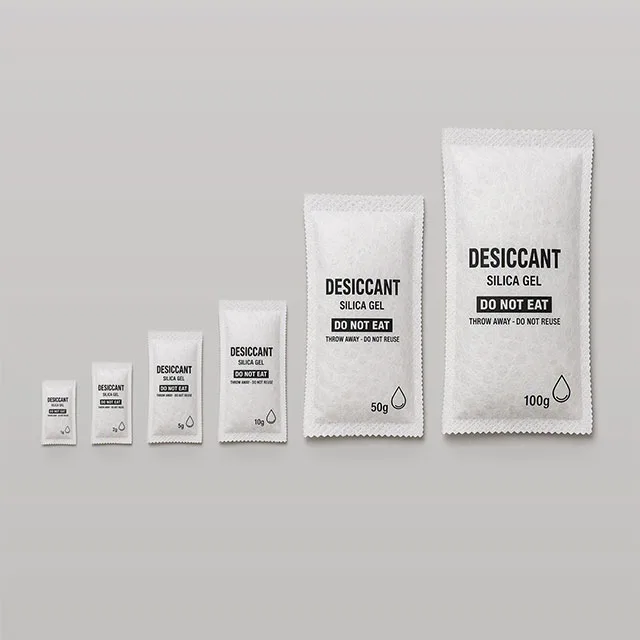 Industrial Desiccant & Moisture-Control Breathable Bag with Tyvek Micro-Porous Membrane and Cobalt-Free Humidity Indicator System