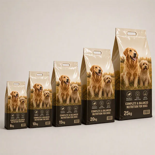 Bulk Pet Food Side Gusset Bag for Wholesale & Large-Breed Formats