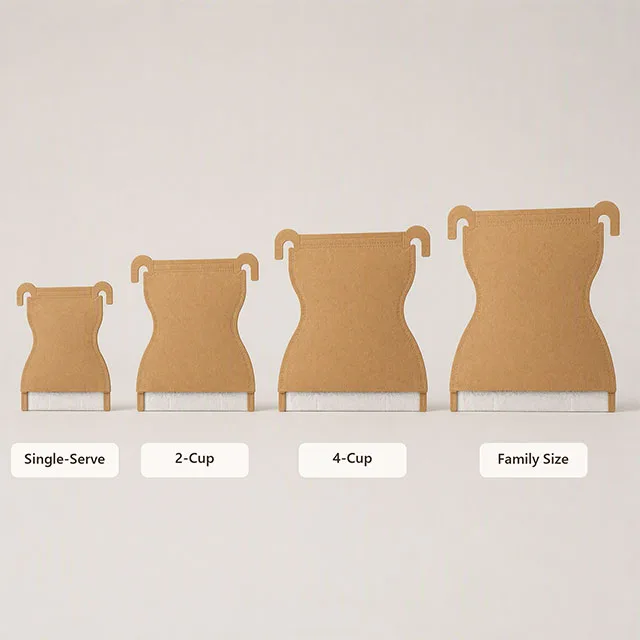 Coffee Drip & Pour-over Bag with Built-in Filter