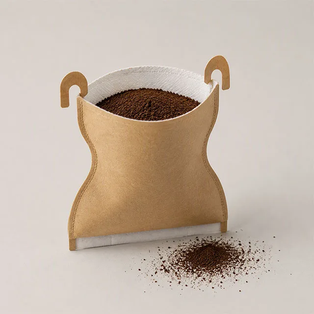 Coffee Drip & Pour-over Bag with Built-in Filter
