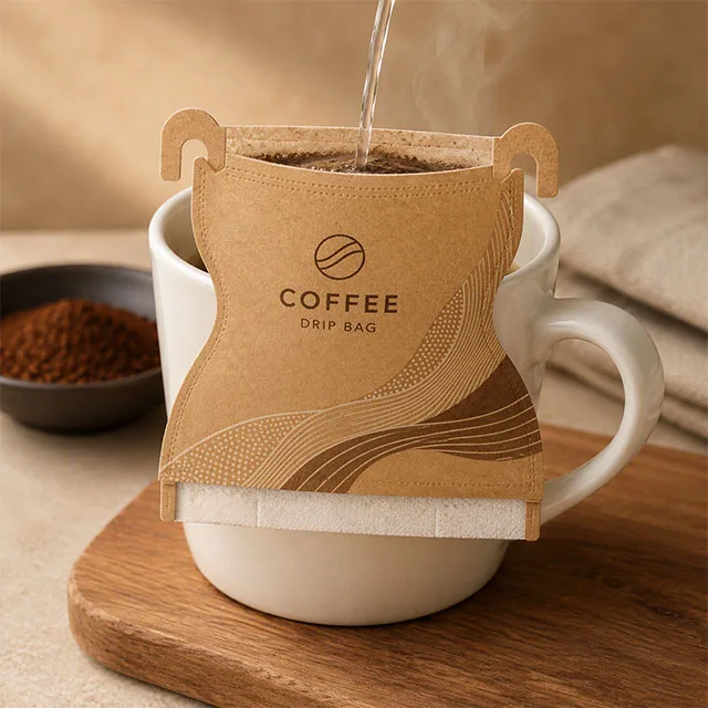 Coffee Drip & Pour-over Bag with Built-in Filter