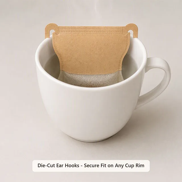 Coffee Drip & Pour-over Bag with Built-in Filter