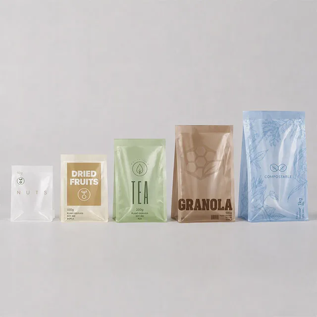 Degradable Pla Self Standing Bag