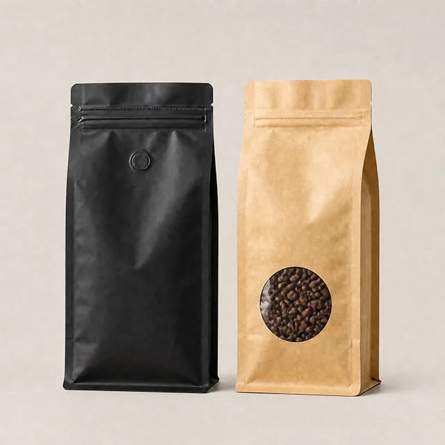 Flat Bottom Coffee Bag