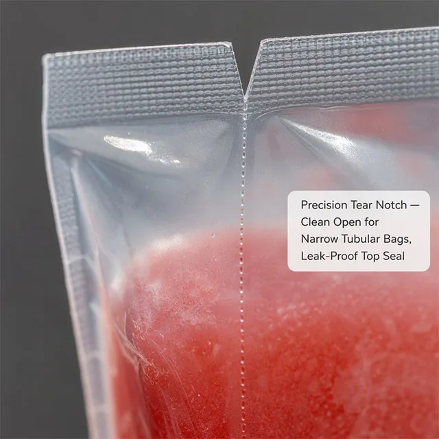 Frozen Popsicle Bag with Tubular Seamless Composite Film for Ice Pop & Freezer Pop Packaging