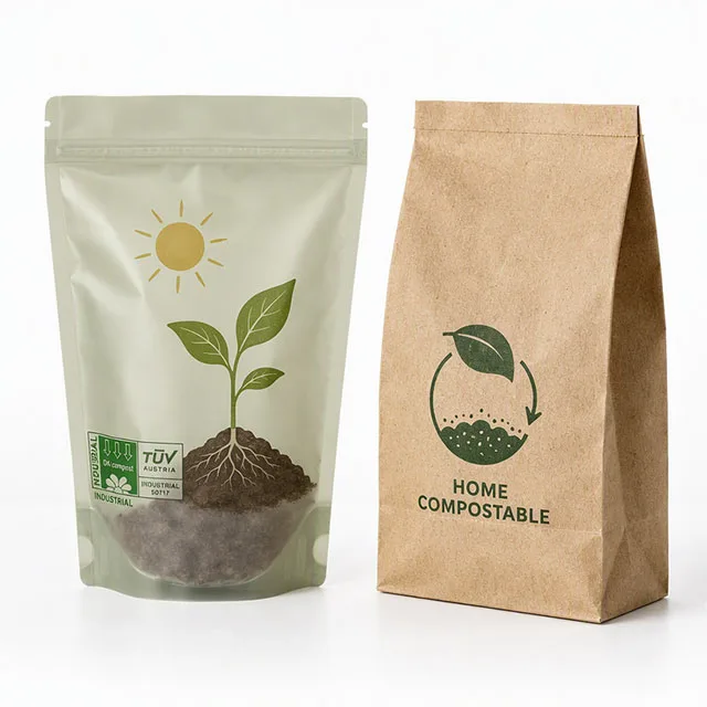 Fully Degradable Compost Packaging Bag