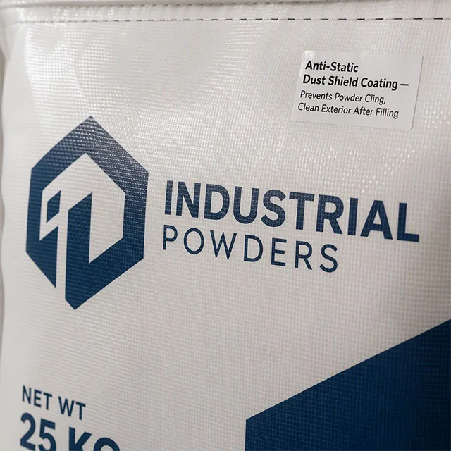 Industrial Heavy-Duty Bulk Powder Packaging Bag with Triple-Layer Reinforced Corner Seal and Woven-Texture Anti-Static Exterior for 25kg Chemical and Mineral Powders