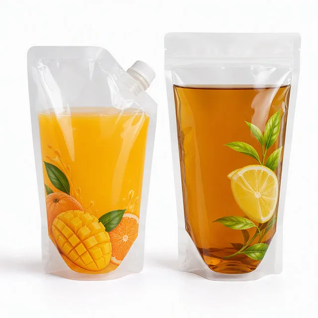 Liquid Beverage Self Standing Bag