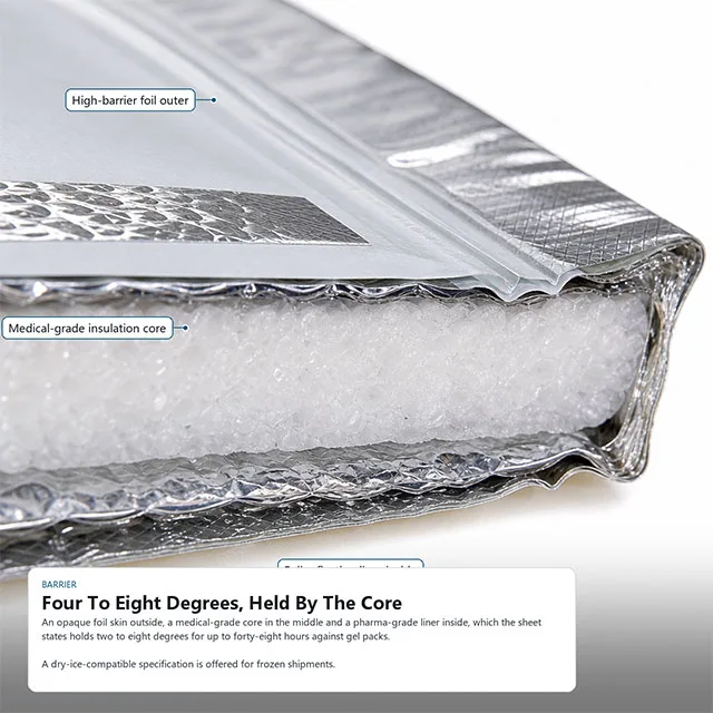Medical Cold Chain Mailer with Validated Thermal Documentation