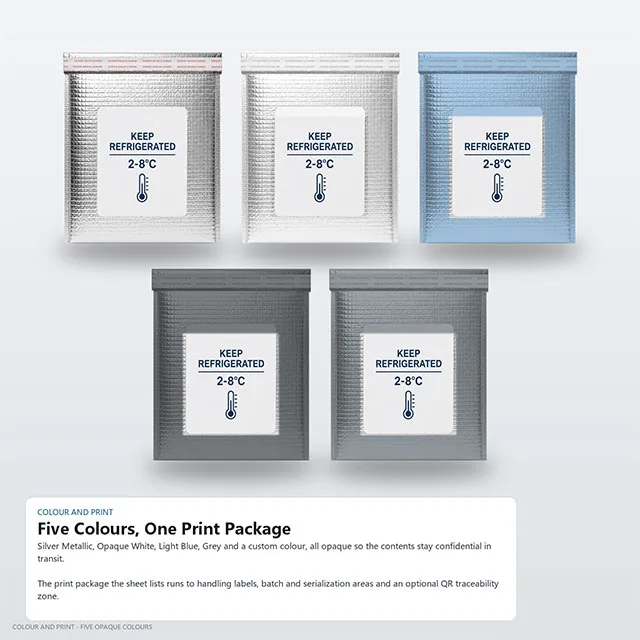 Medical Cold Chain Mailer with Validated Thermal Documentation