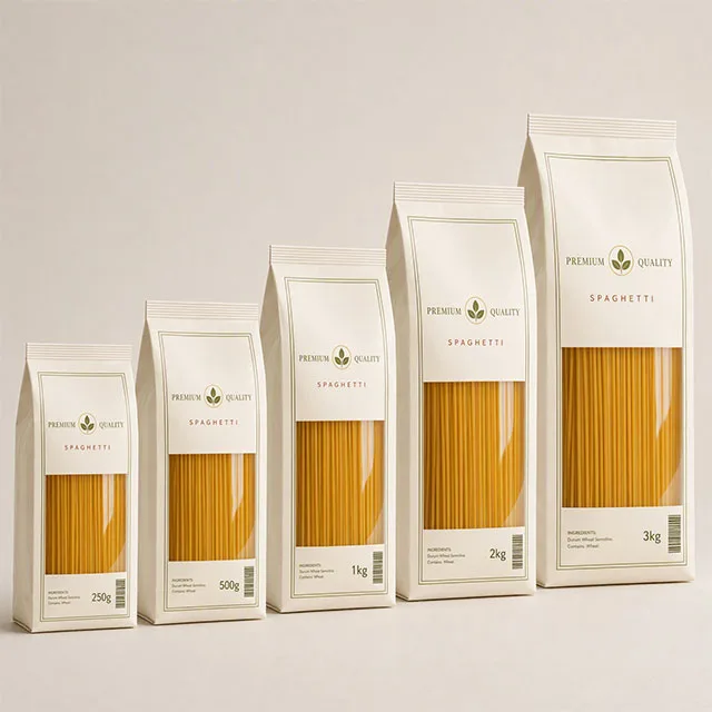 Snack Pasta Bag with High-Clarity Display Window
