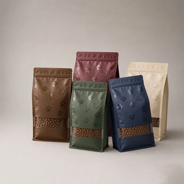 Pet Food Stand-up Zipper Pouch for Dry Kibble