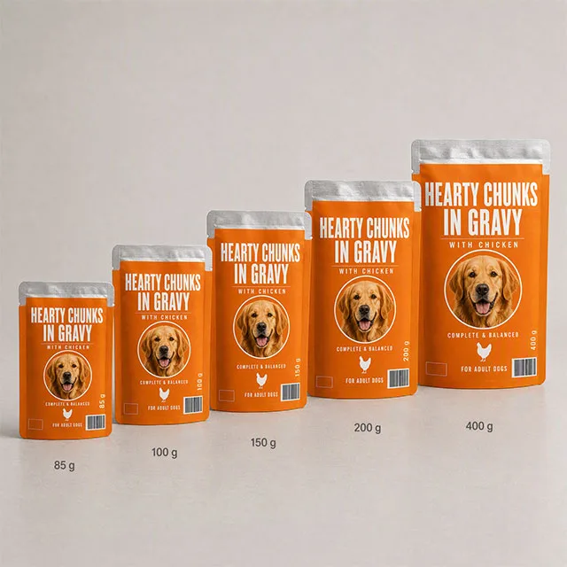 Pet Wet Food Retort Pouch for Sterilized Cat & Dog Food