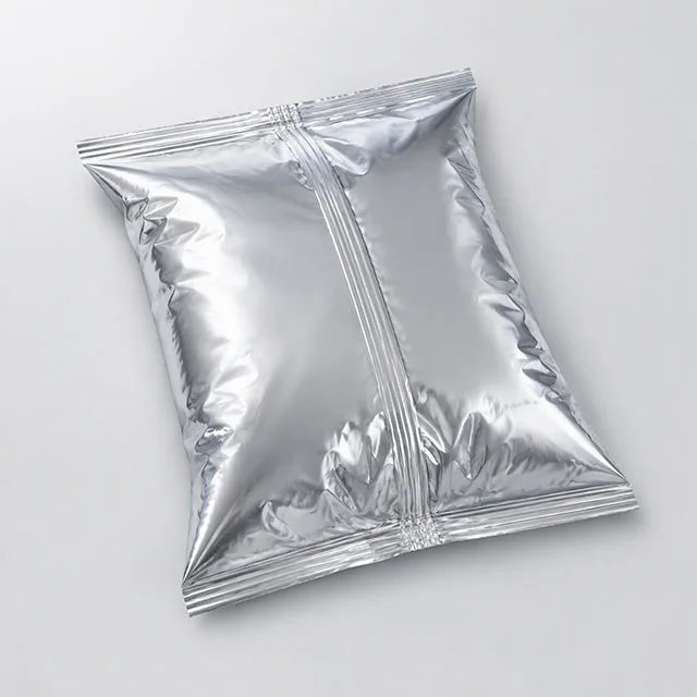 Snack Puffed Food Bag with Holographic Shelf Impact