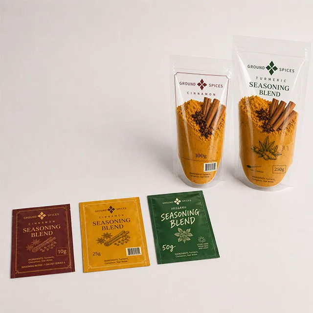 Snack Spice & Seasoning Pouch with Aroma-Lock Barrier